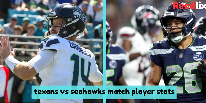 texans vs seahawks match player stats